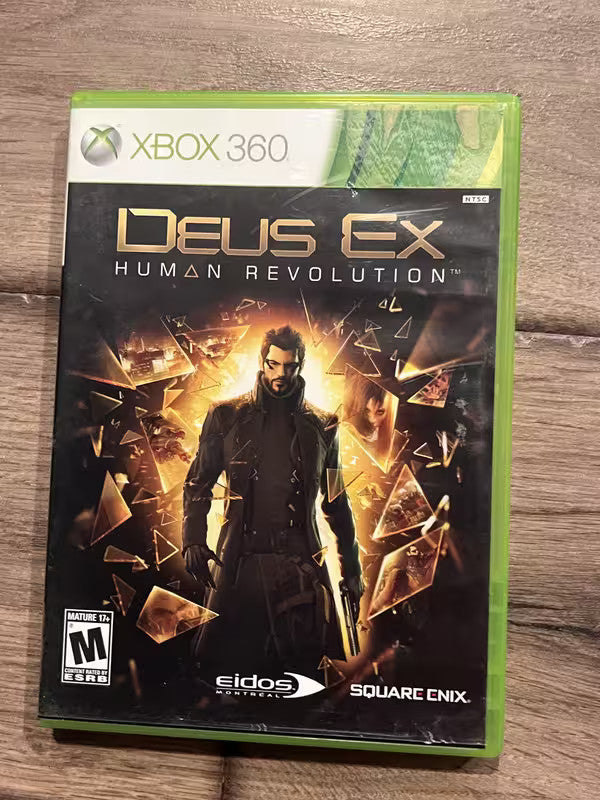 Deus Ex: Human Revolution (Microsoft Xbox 360, 2011) CIB