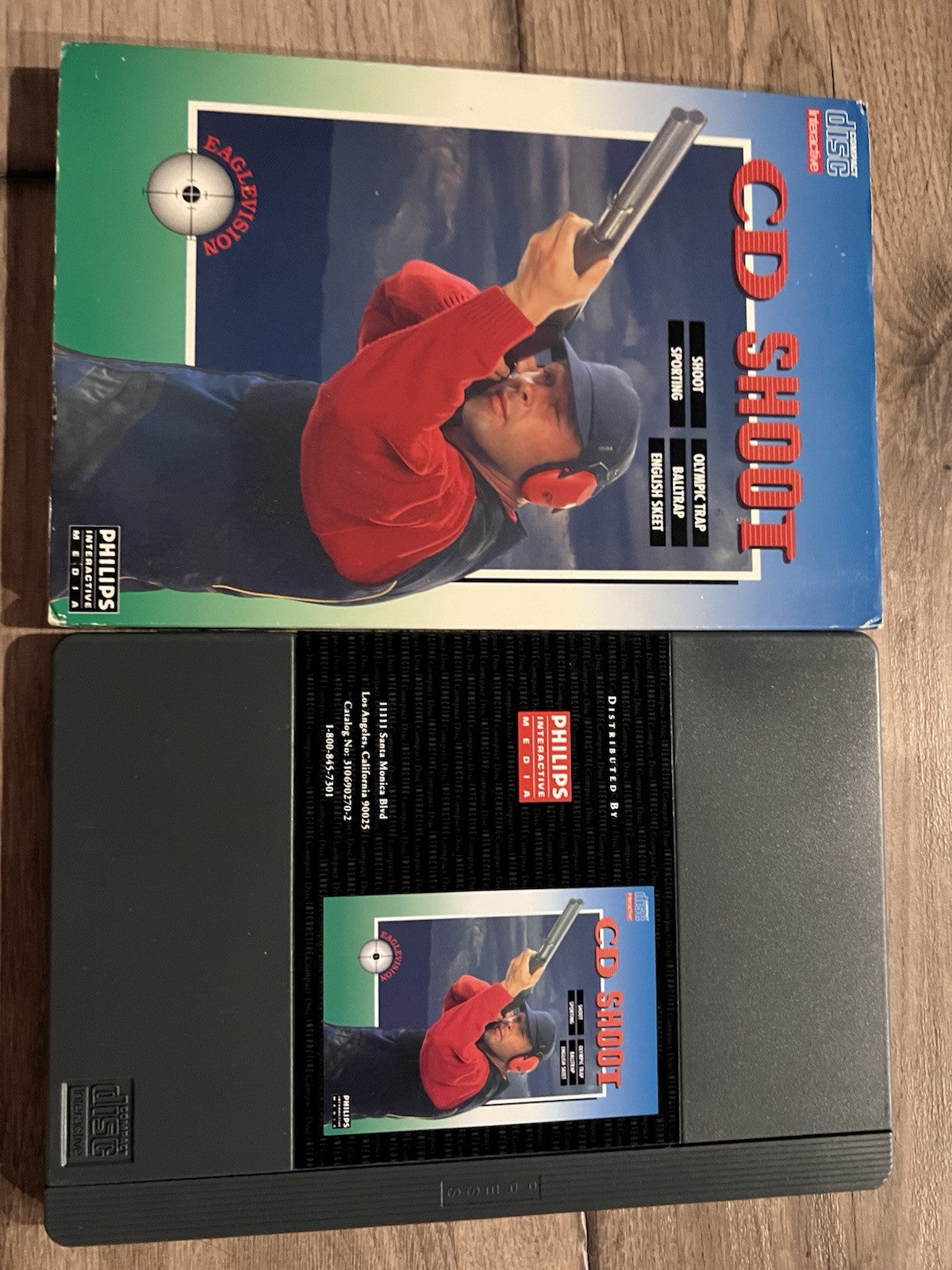 CD Shoot (Phillips CD-i, 1992) CIB LONGBOX