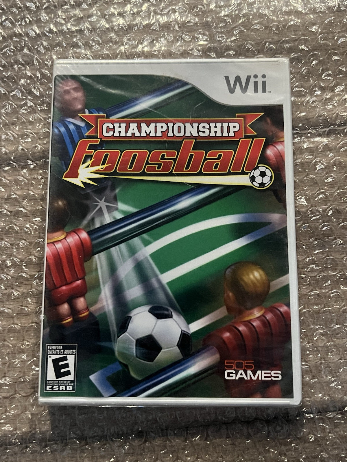Championship Foosball (Nintendo Wii, 2008) BRAND NEW SEALED