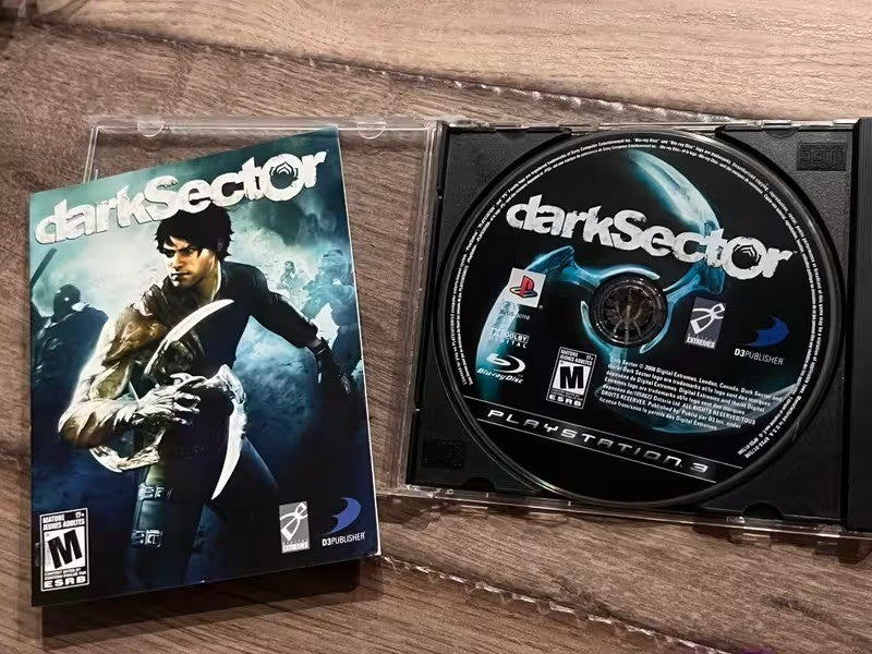 Dark Sector (Sony Playstation 3, 2008) DISC ONLY WITH MANUAL