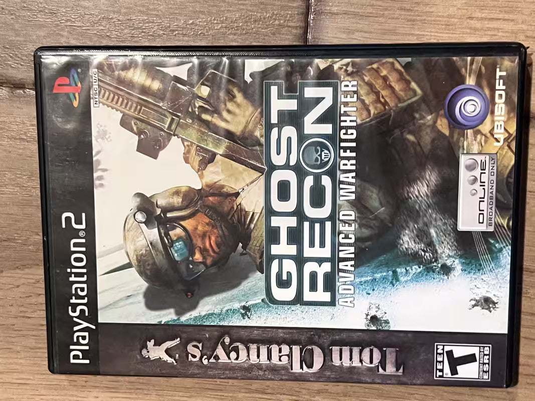 Tom Clancy's Ghost Recon: Advanced Warfighter (Sony Playstation 2, 2006) CIB