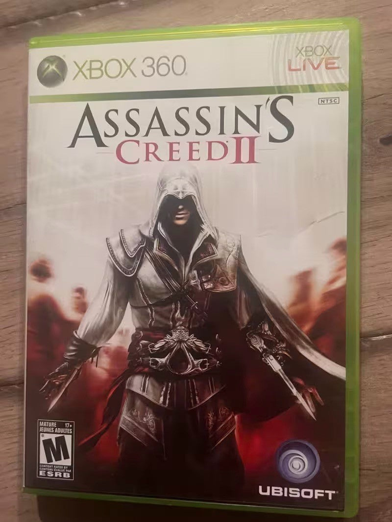 Assassin's Creed II (Microsoft Xbox 360, 2009) NO MANUAL