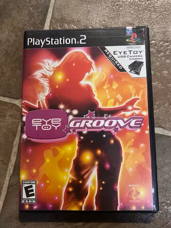 Eye Toy Groove (Sony Playstation 2 PS2, 2004) CIB COMPLETE