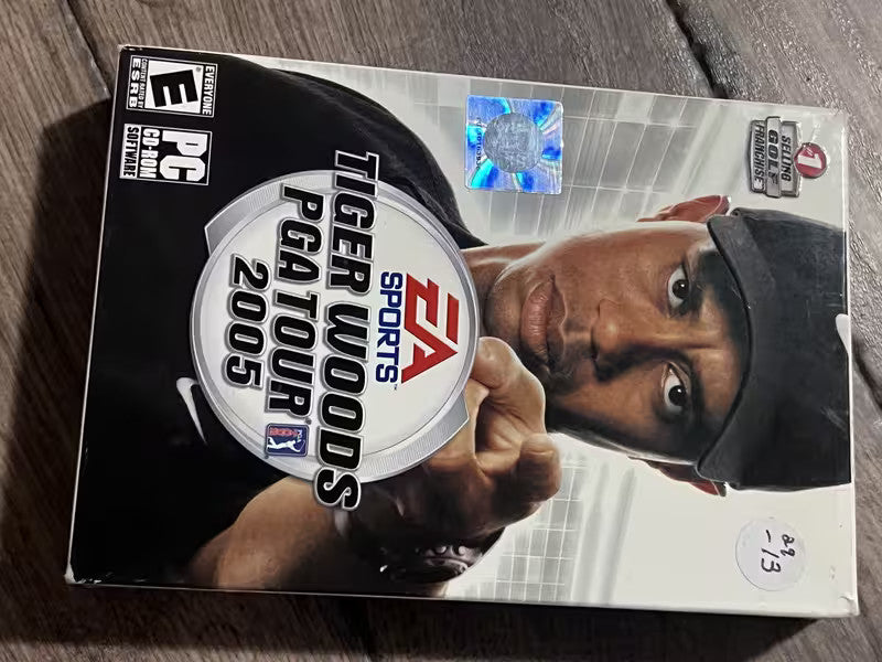 Tiger Woods PGA Tour 2005 (PC, 2004) CIB WITH BIG BOX
