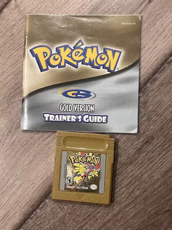 Pokemon Gold (GameBoy Color, 2000) CART ONLY WITH MANUAL