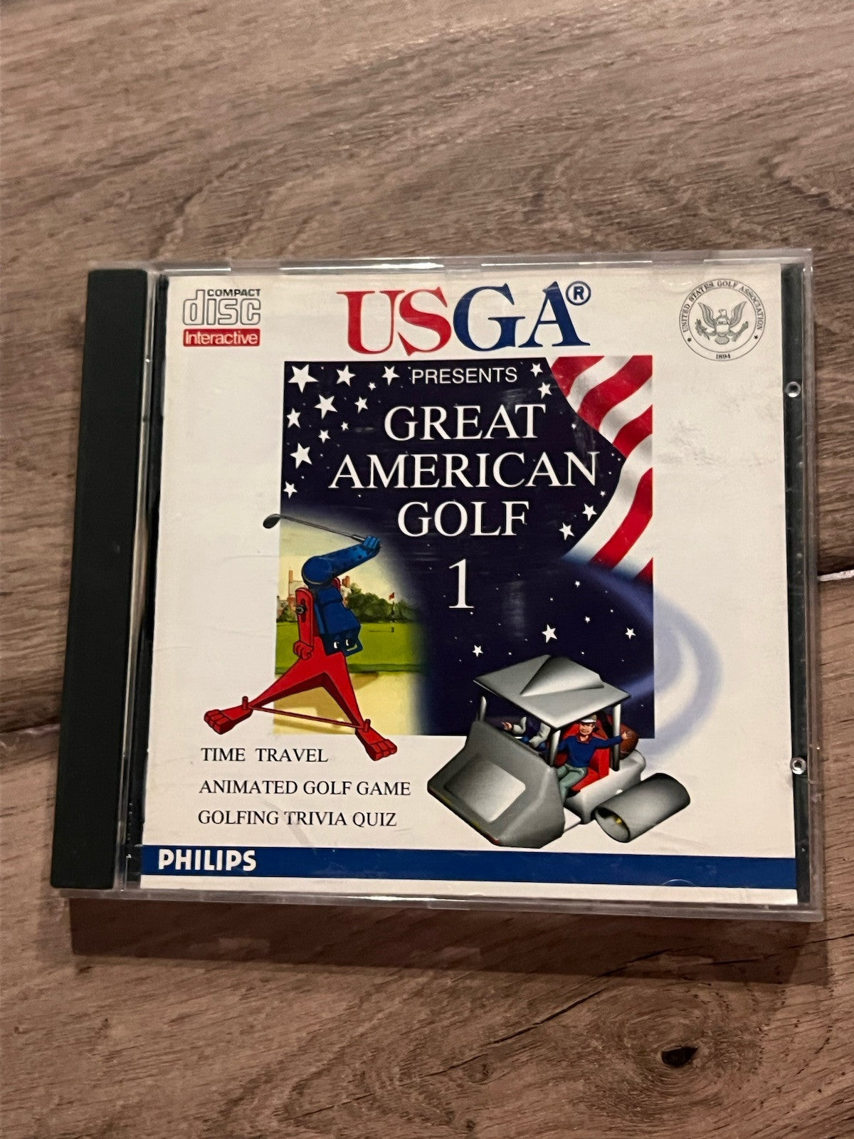 USGA Great American Golf 1 (Phillips CD-i, 1993) CIB