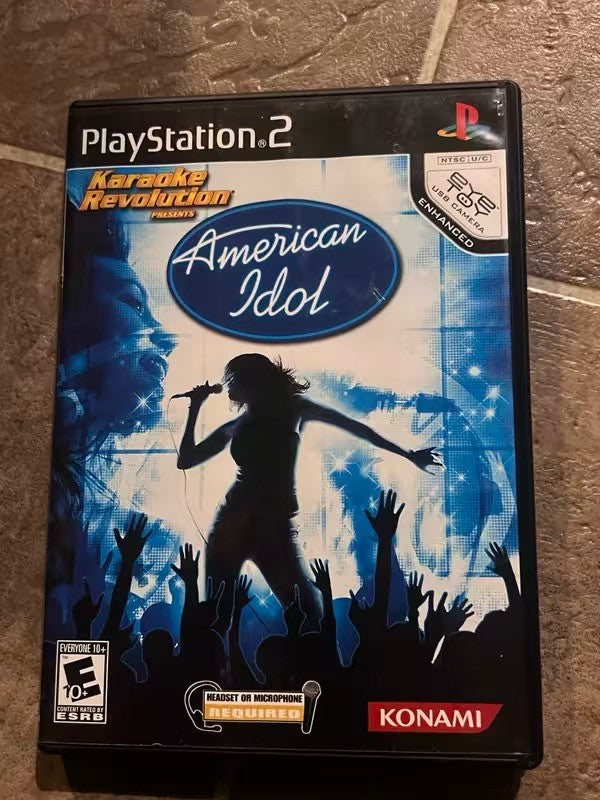 Karaoke Revolution Presents American Idol (Playstation 2 PS2, 2007) CIB COMPLETE