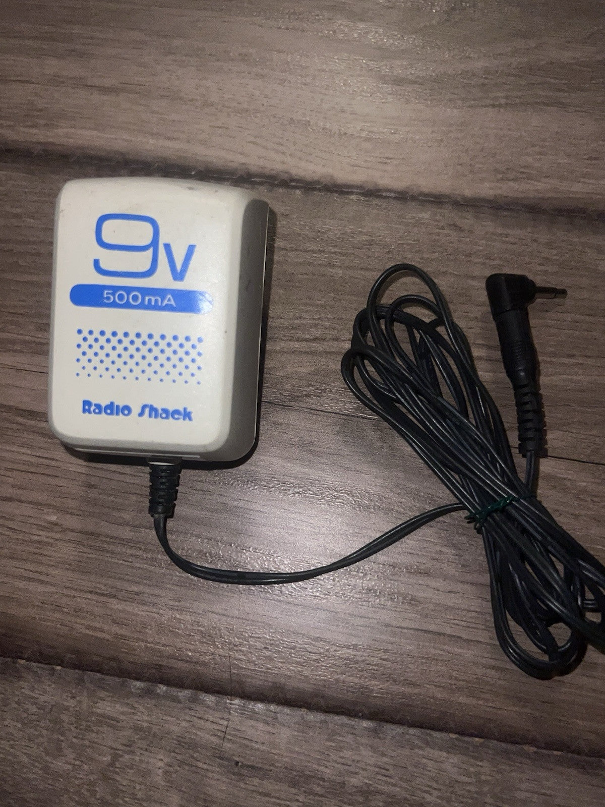 Vintage Radio Shack 9V 500 mA AC Power Adapter