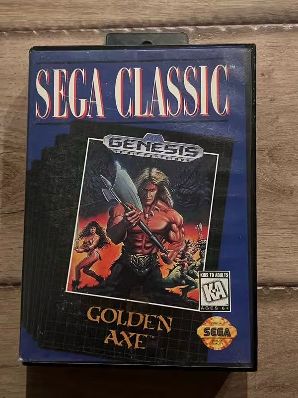 Golden Axe: Sega Classic (Sega Genesis, 1989) CIB COMPLETE