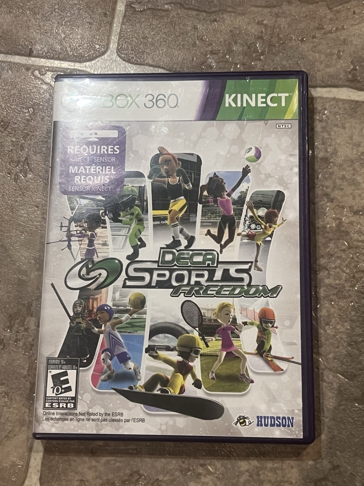 Deca Sports Freedom (Microsoft Xbox 360, 2010) CIB COMPLETE