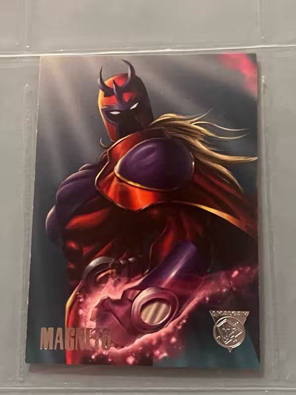 1996 DC Marvel Amalgam Comics Magneto #28 Base Card