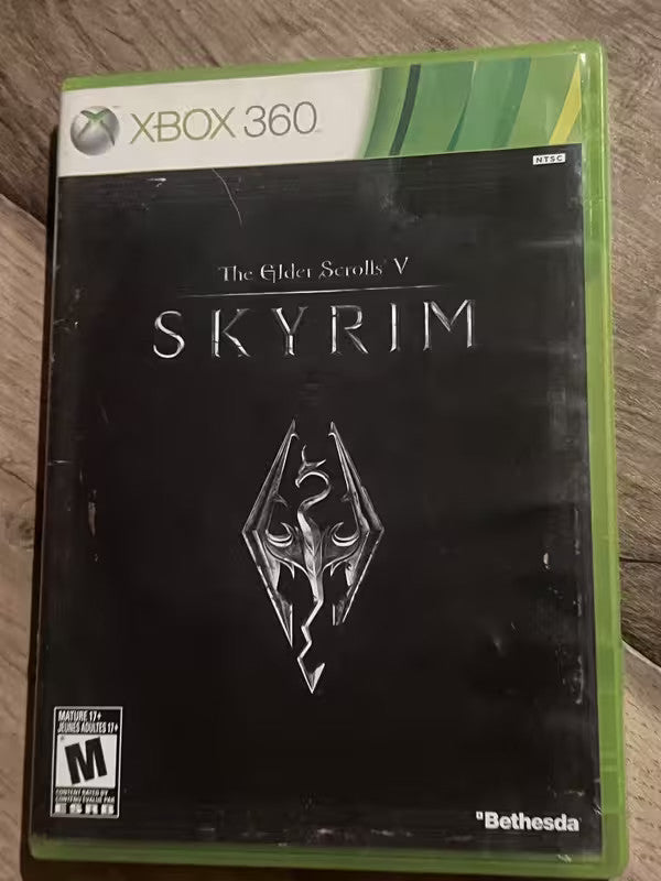 Elder Scrolls V: Skyrim (Microsoft Xbox 360, 2011) NO MANUAL