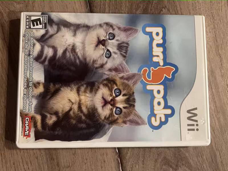 Purr Pals (Nintendo Wii, 2008) NO MANUAL