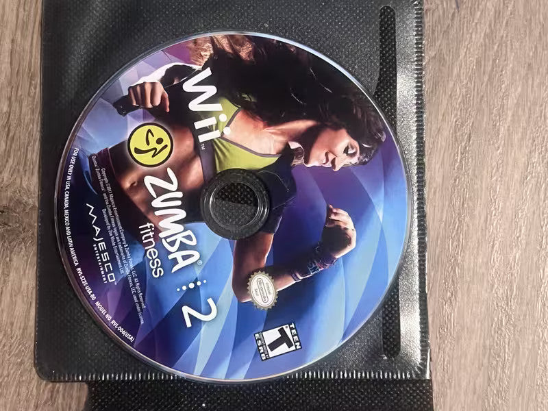 Zumba Fitness 2 (Nintendo Wii, 2011) DISC ONLY