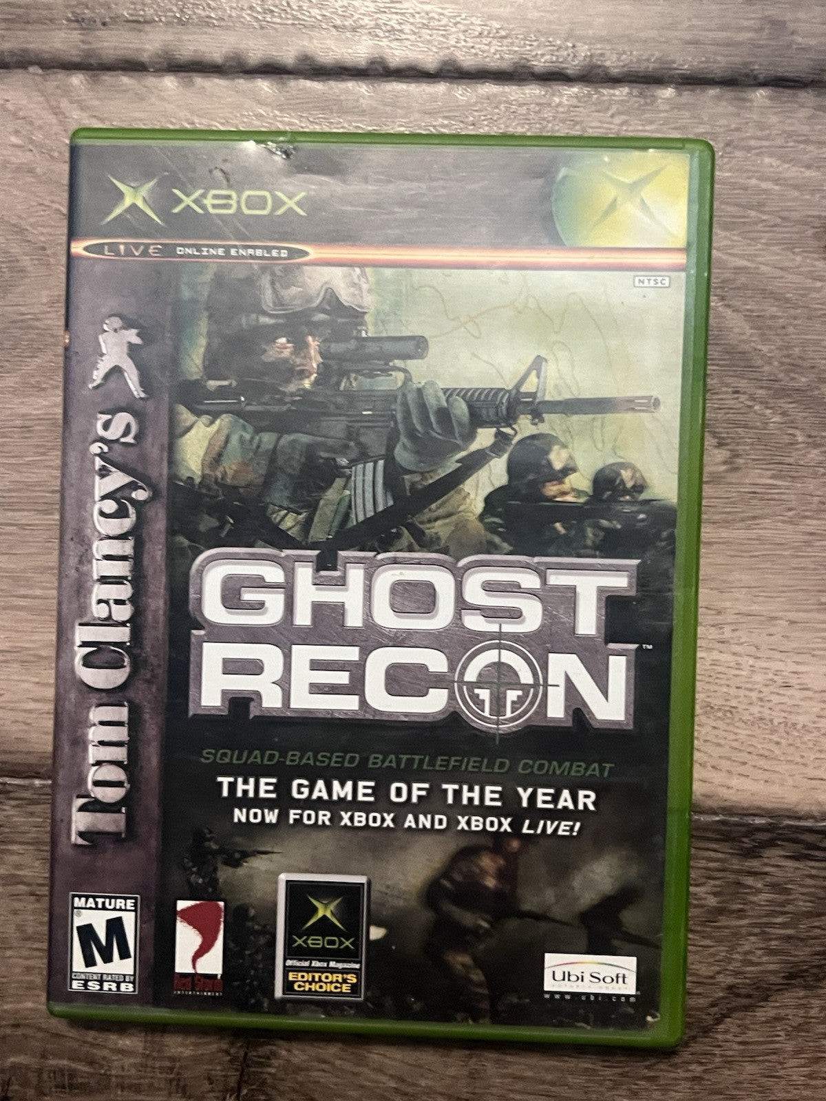 Tom Clancy's Ghost Recon (Microsoft Xbox, 2002) CIB