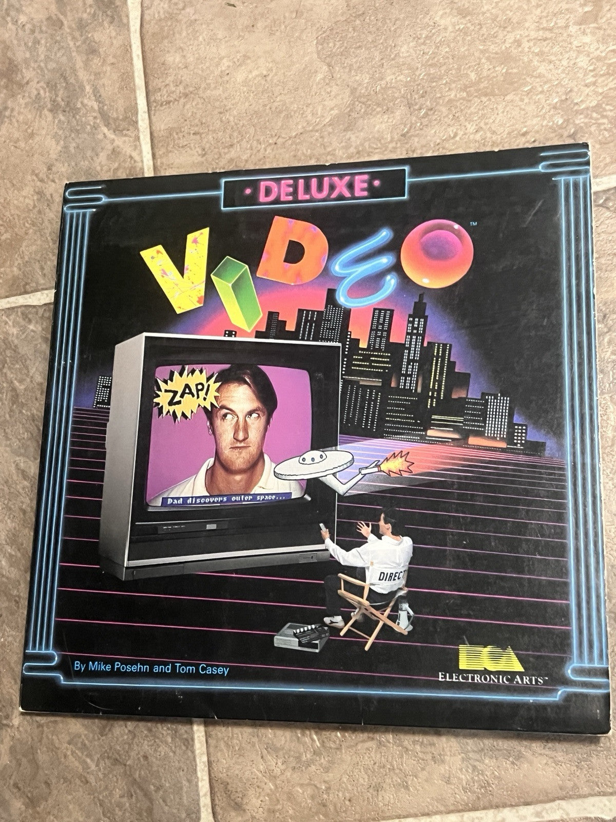 Deluxe Video for Commodore Amiga PC, 1986 Electronic Arts CIB COMPLETE