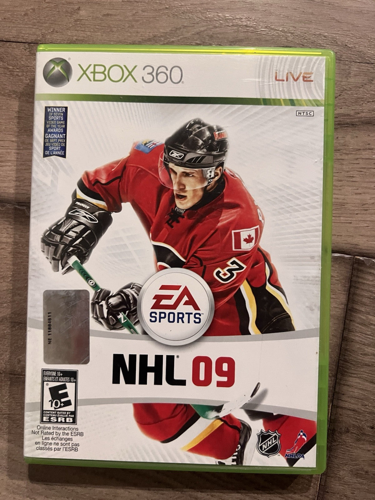 NHL 09 (Microsoft Xbox 360, 2008) CIB