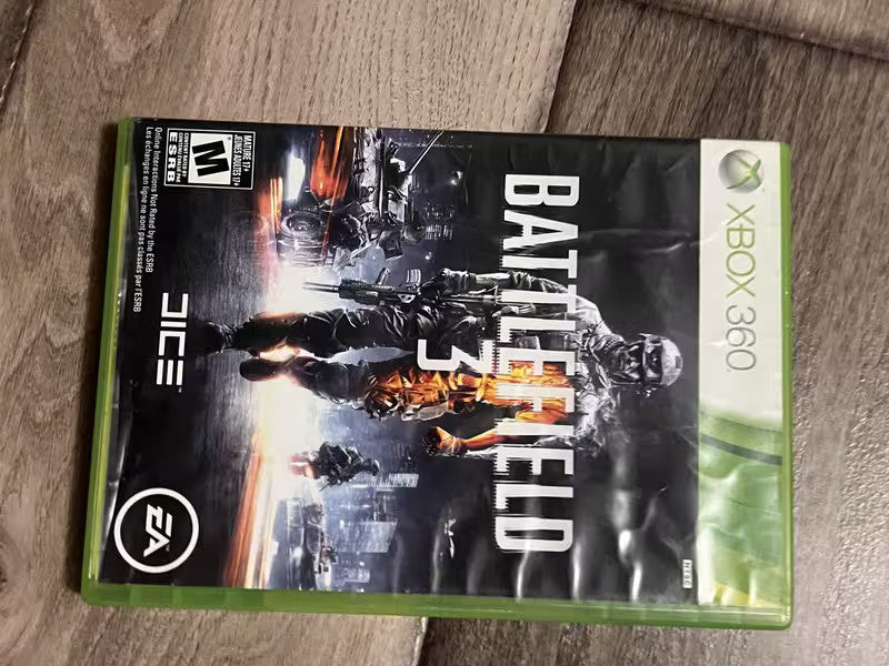 Battlefield 3 (Microsoft Xbox 360, 2011) CIB MISSING INSERTS