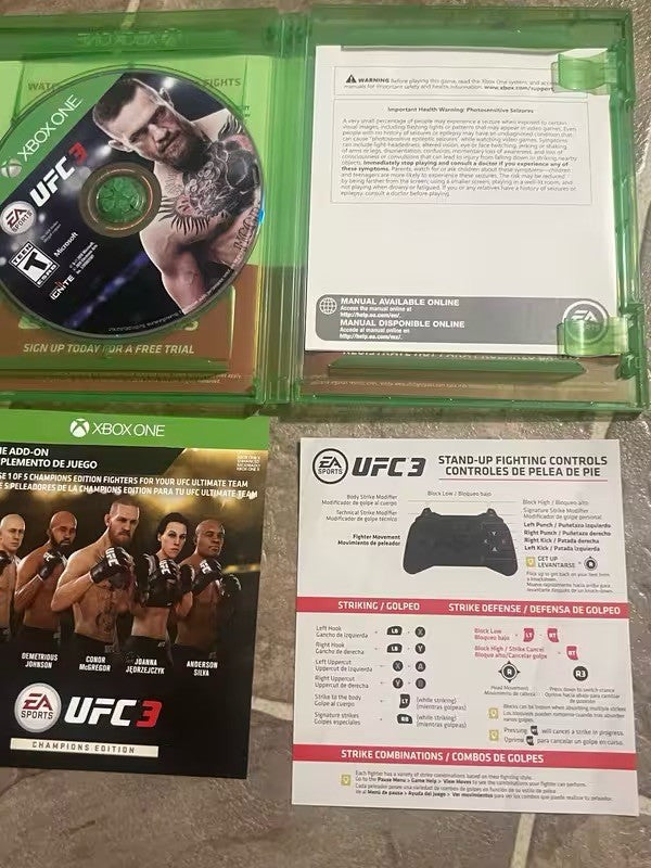 UFC 3 Champions Edition (Microsoft Xbox One, 2018) CIB