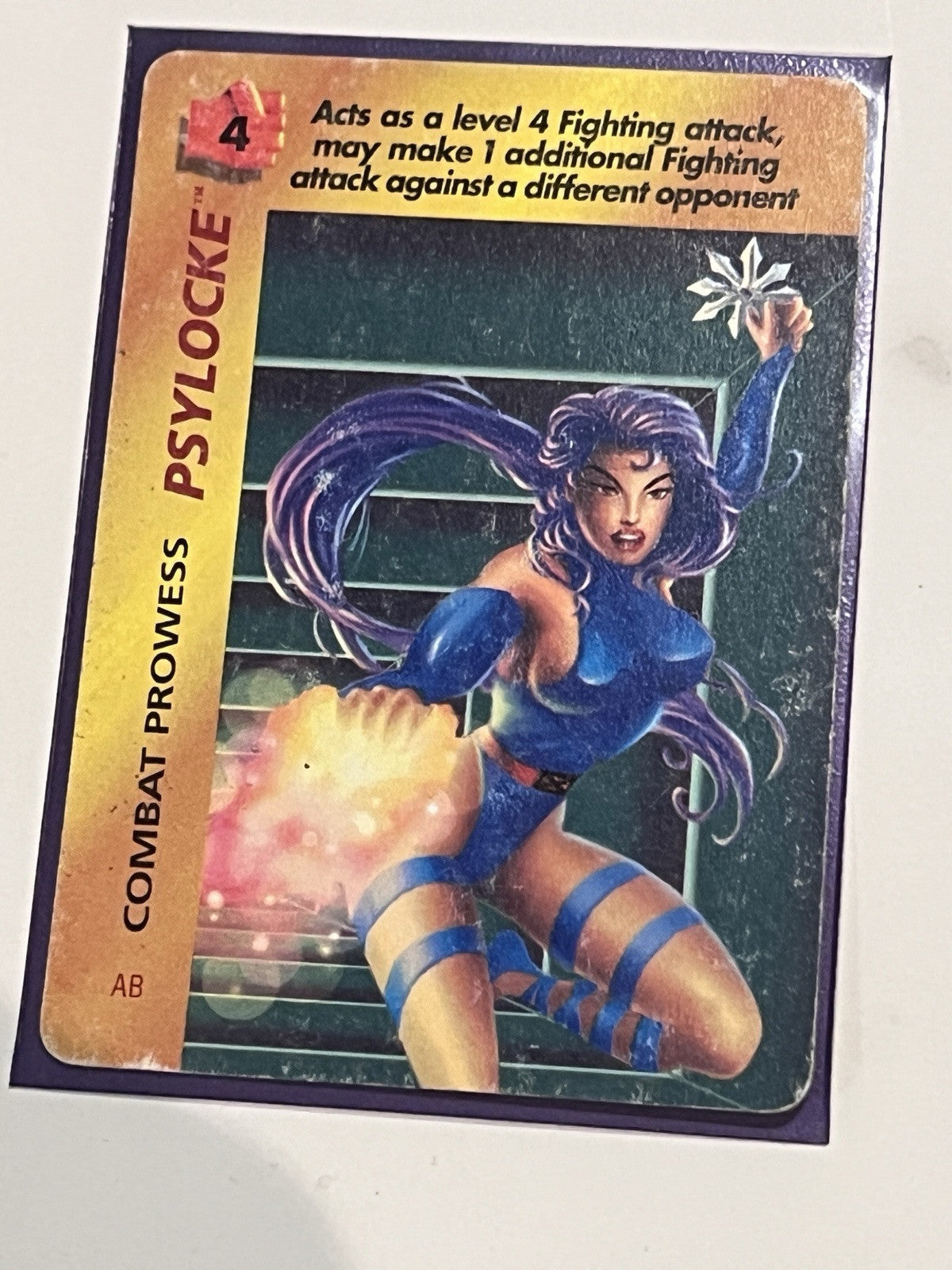 Marvel Overpower Psylocke Combat Prowess Special
