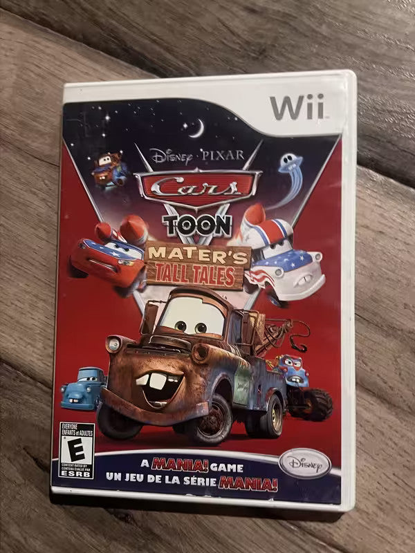 Cars Toon: Mater's Tall Tales (Nintendo Wii, 2010) NO MANUAL