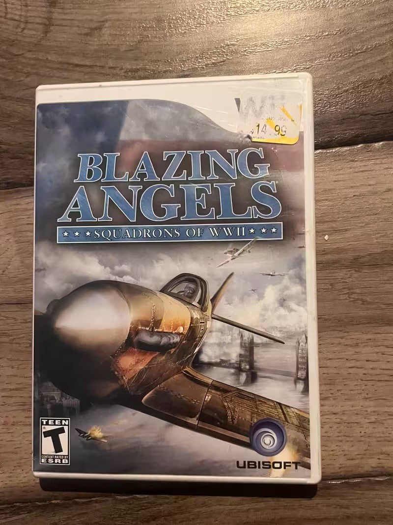 Blazing Angels Squadrons of WWII (Nintendo Wii, 2007) NO MANUAL