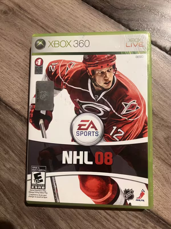 NHL 08 (Microsoft Xbox 360, 2007) CIB COMPLETE