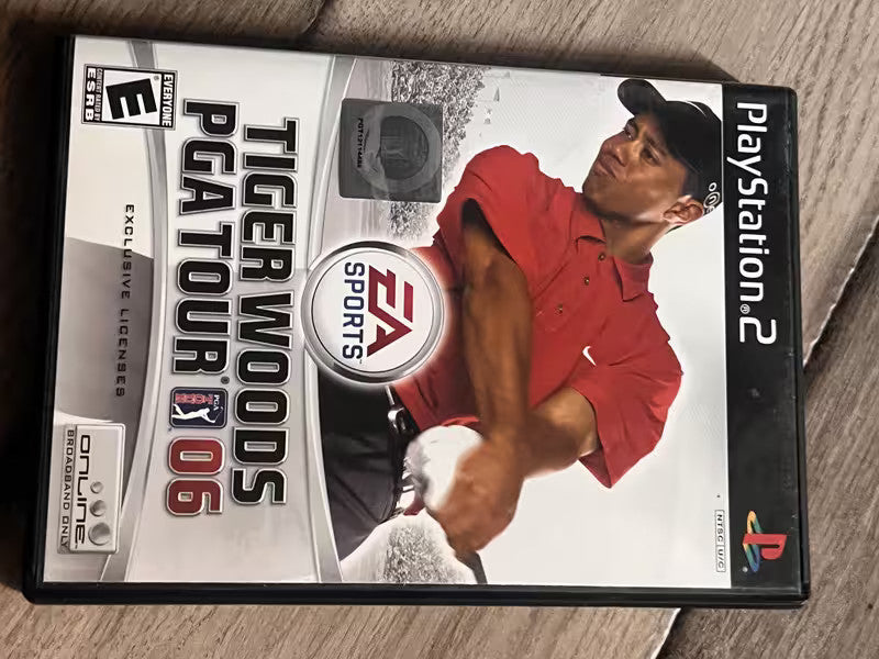 Tiger Woods PGA Tour 06 (Sony Playstation 2, 2005) CIB