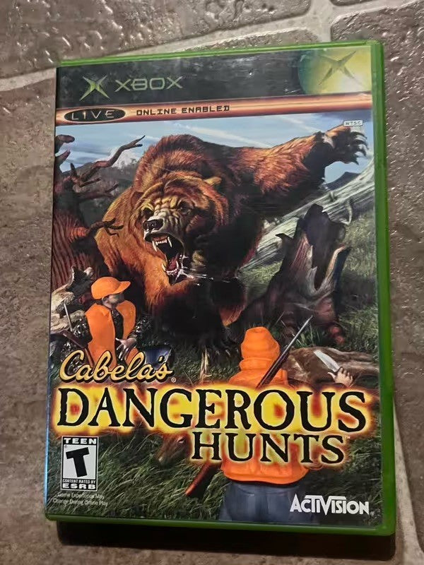 Cabela's Dangerous Hunts (Microsoft Xbox, 2003) CIB COMPLETE