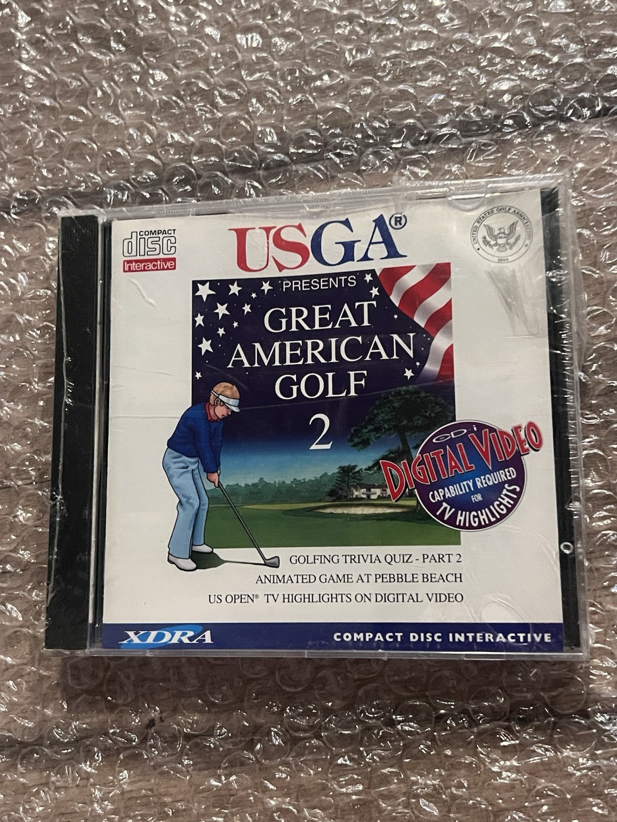 USGA Great American Golf 2 (Phillips CD-i, 1993) NEW SEALED