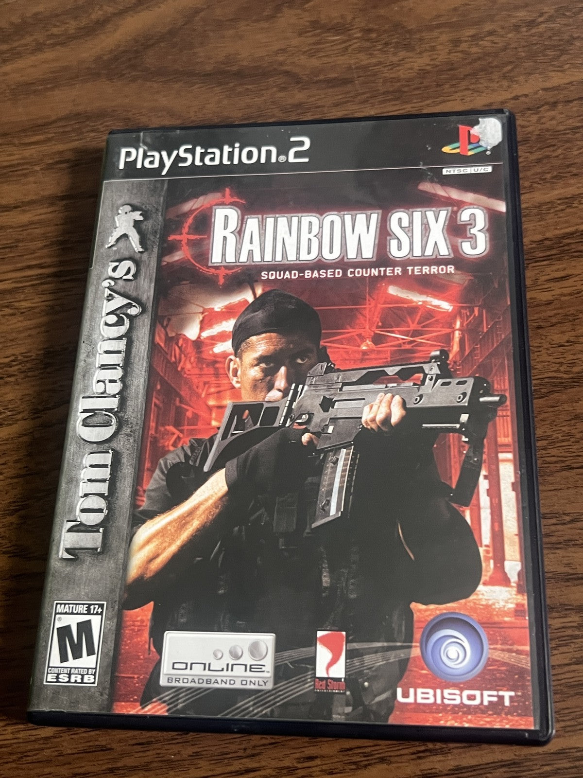 Tom Clancy's: Rainbow Six 3 (Sony Playstation 2 PS2, 2004) CIB COMPLETE