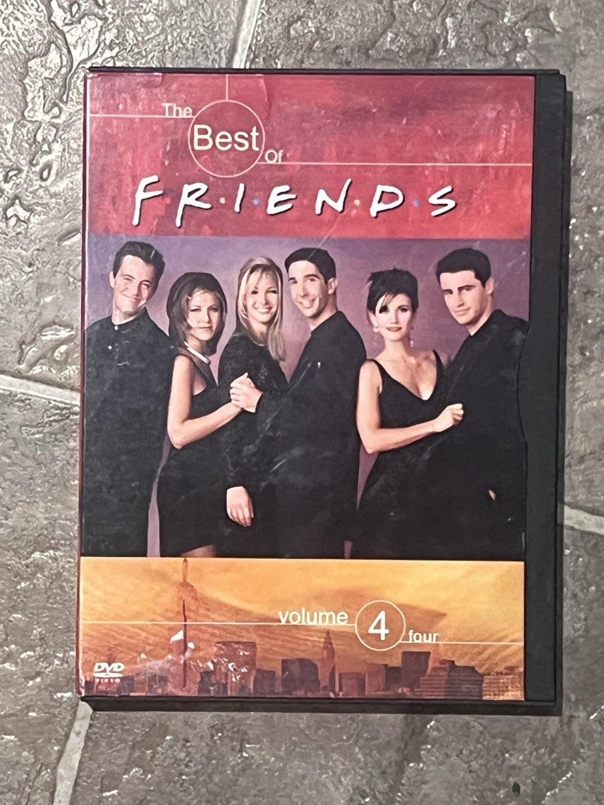 Friends - The Best of Friends Volume 4 (DVD, 2001) CIB COMPLETE