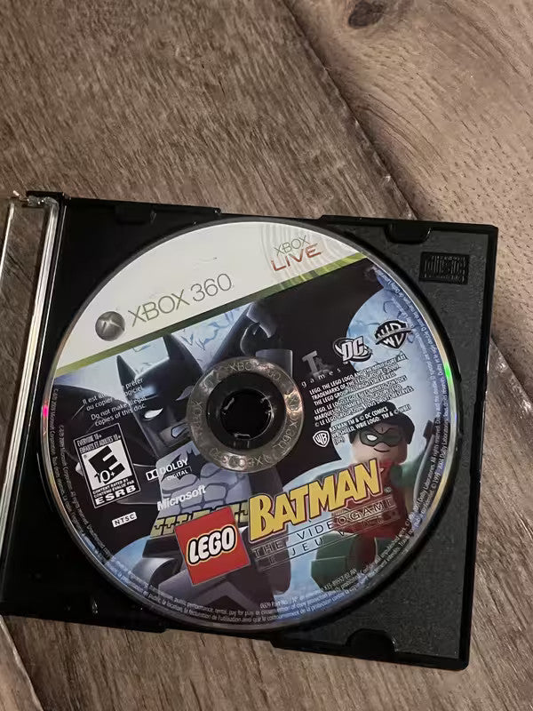 LEGO Batman The Videogame (Microsoft Xbox 360, 2008) DISC ONLY
