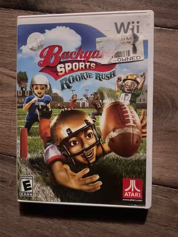Backyard Sports: Rookie Rush (Nintendo Wii, 2010) CIB