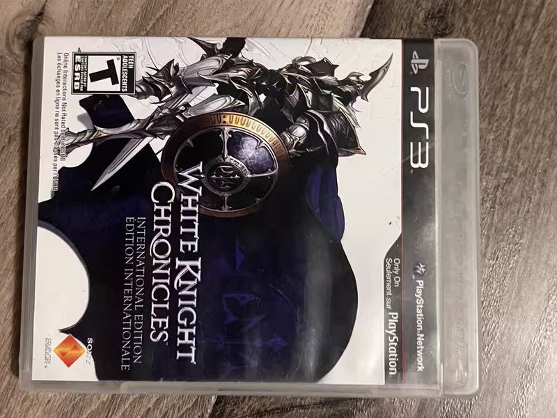 White Knight Chronicles International Edition (Playstation 3, 2010) NO MANUAL