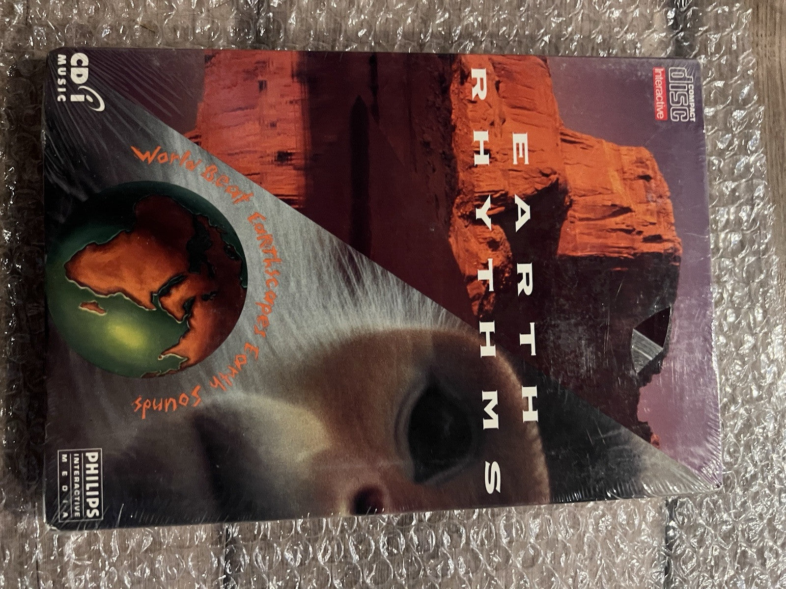 Earth Rhythms (Phillips CD-i, 1992) NEW SEALED LONGBOX