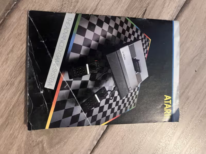 Atari 5200 Advanced Game System Owner's Manual REV. 2 1982 Authentic