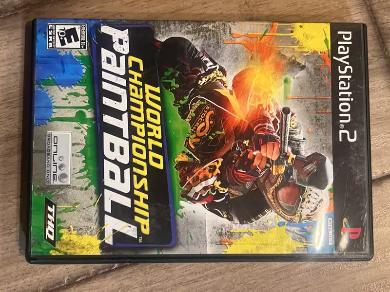 World Championship Paintball (Sony PlayStation 2 PS2, 2008) CIB