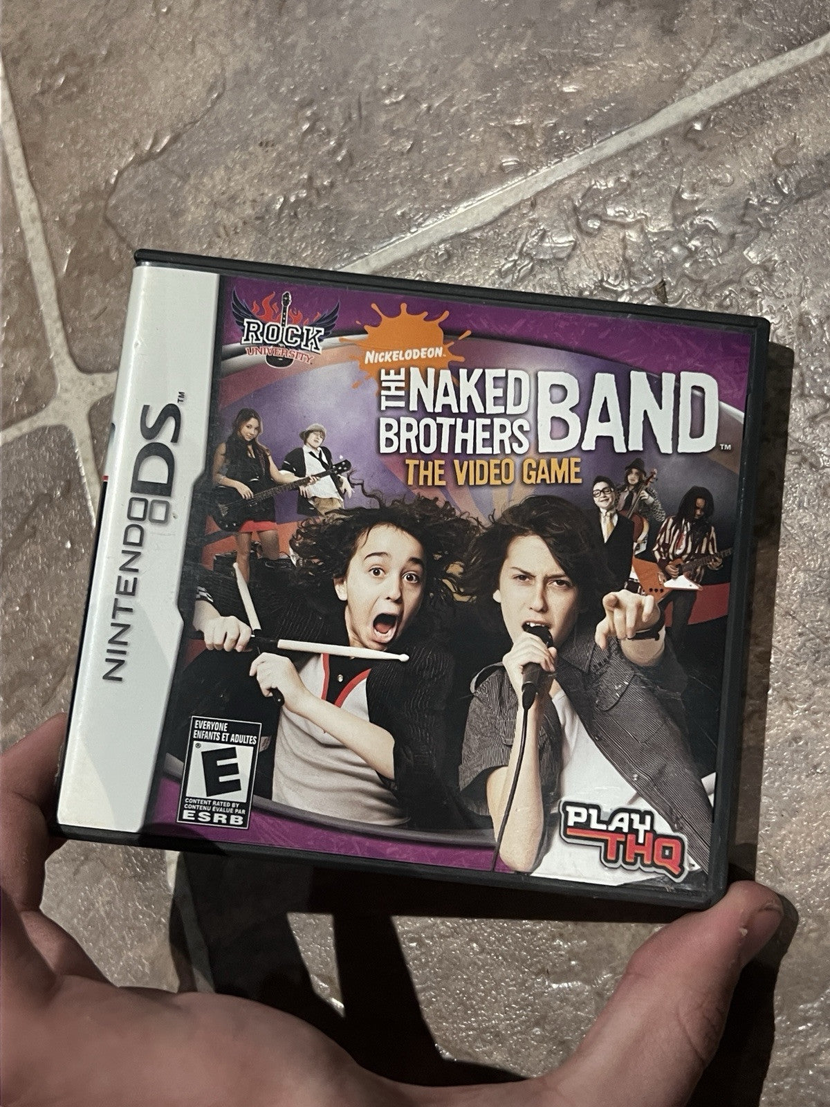 The Naked Brothers Band (Nintendo DS, 2008) CIB COMPLETE IN BOX