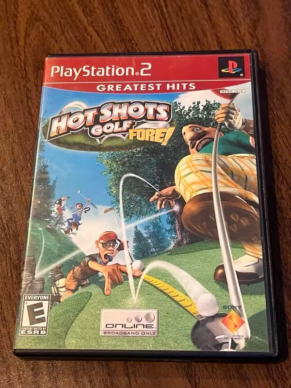 Hot Shots Golf Fore: Greatest Hits (Sony Playstation 2, 2004) CIB COMPLETE