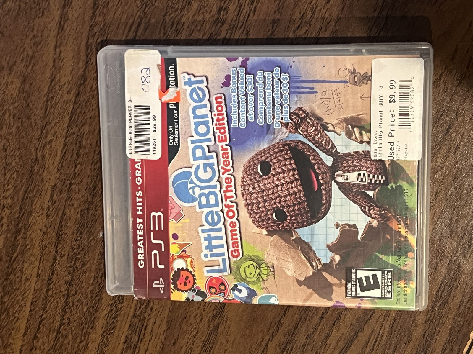 LittleBigPlanet: Game of the Year (Sony Playstation 3 PS3, 2009) CIB COMPLETE