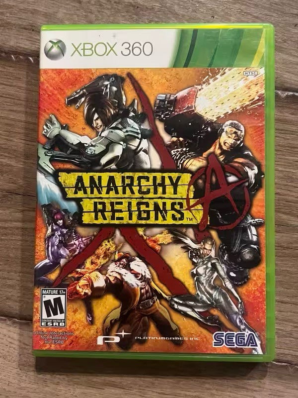 Anarchy Reigns (Microsoft Xbox 360, 2013) CIB