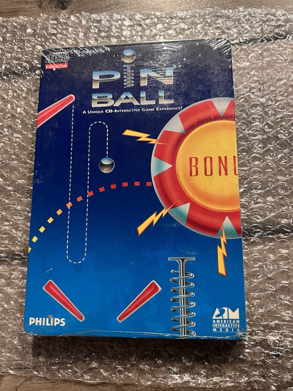 Pinball (Phillips CD-i, 1991) BRAND NEW SEALED LONGBOX