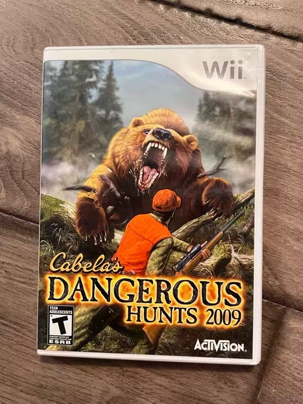 Cabela's Dangerous Hunts 2009 (Nintendo Wii, 2008) CIB