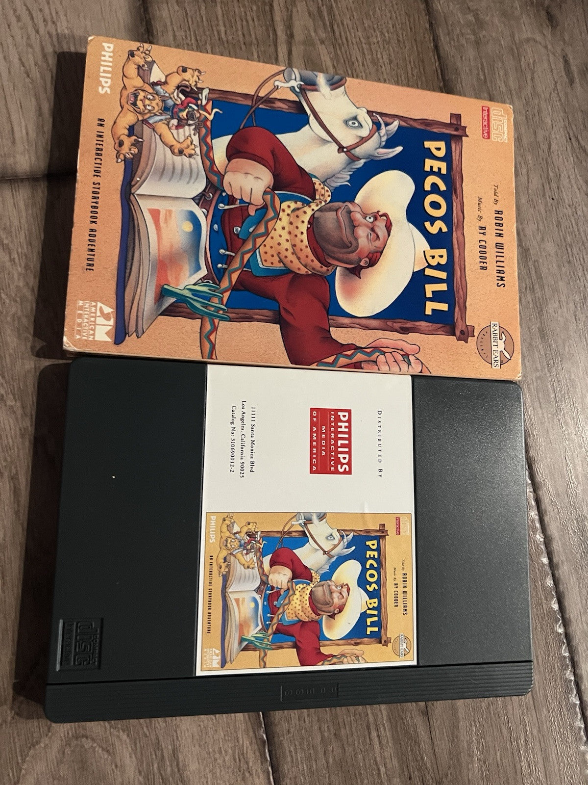 Pecos Bill (Phillips CD-i, 1991) CIB LONGBOX
