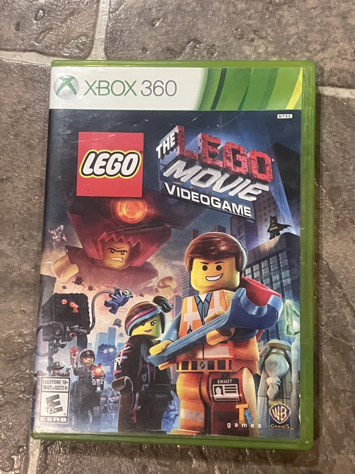 LEGO Movie Videogame (Microsoft Xbox 360, 2014) NO MANUAL
