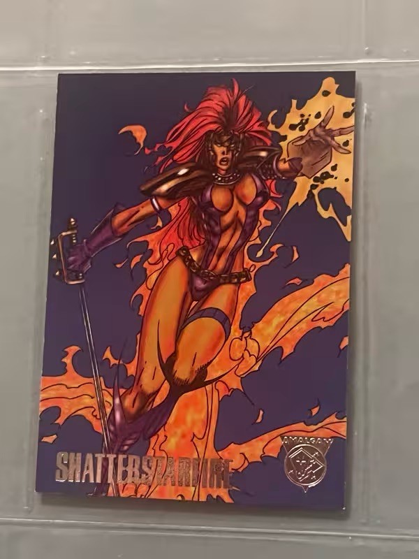 1996 DC Marvel Amalgam Comics Shatterstarfire #41 Base Card