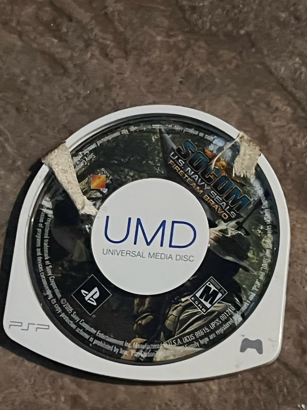 SOCOM US Navy Seals Fireteam Bravo (Sony PSP, 2005) UMD DISC ONLY