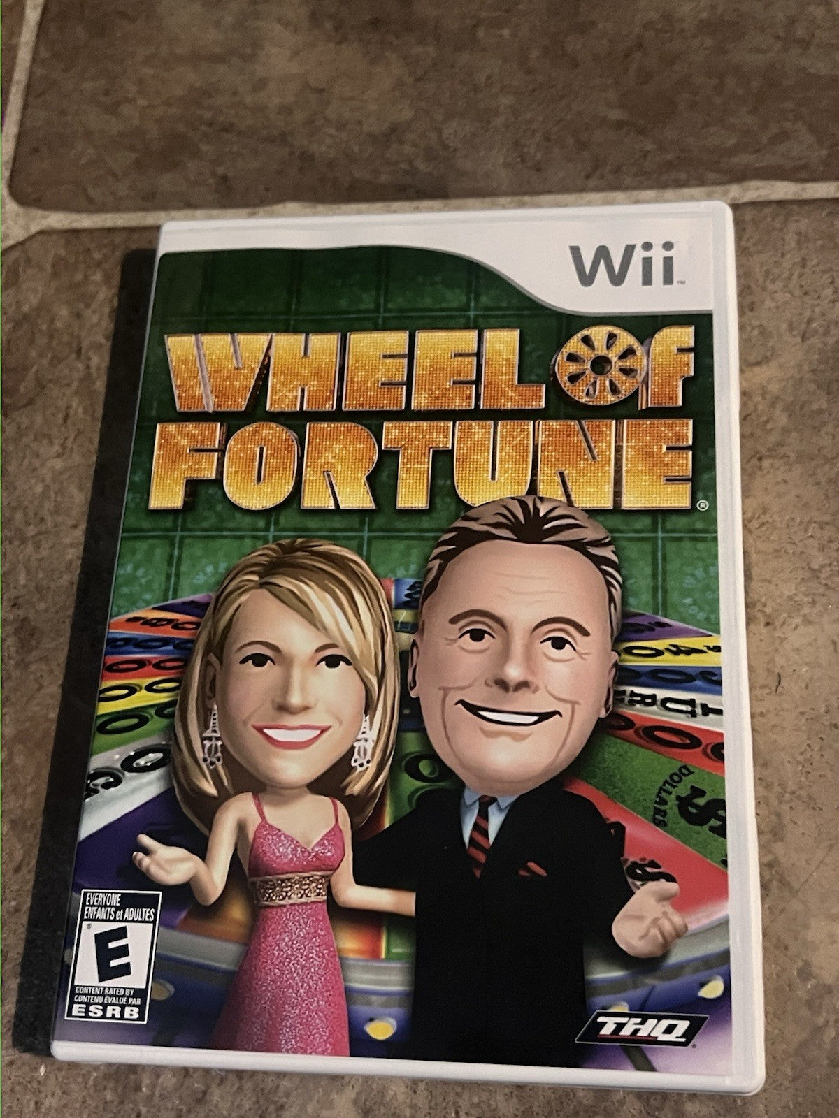 Wheel of Fortune (Nintendo Wii, 2010) CIB COMPLETE