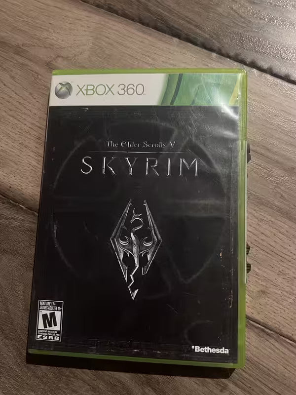 Elder Scrolls V: Skyrim (Microsoft Xbox 360, 2011) CIB COMPLETE